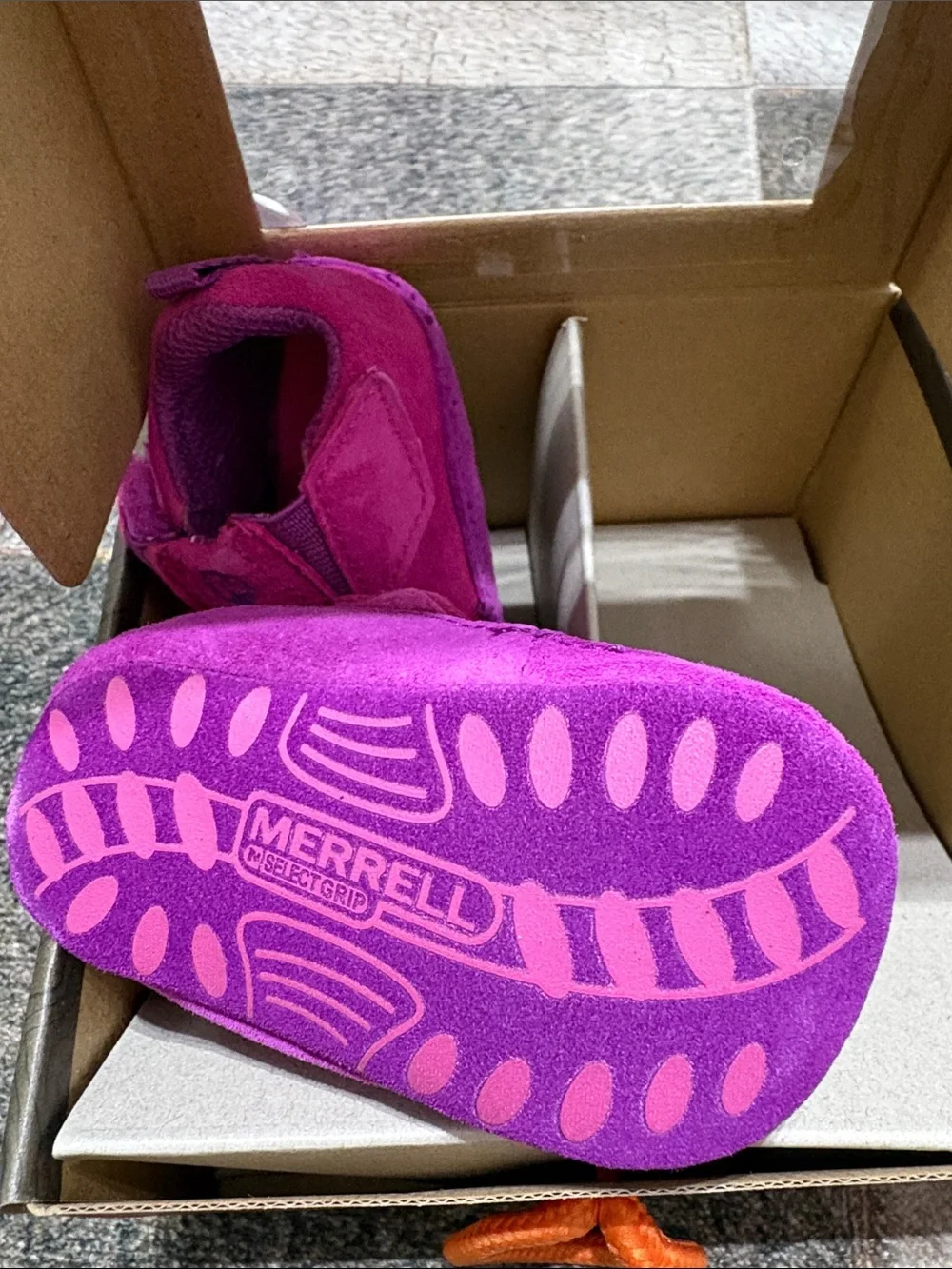 New Merrell baby shoes